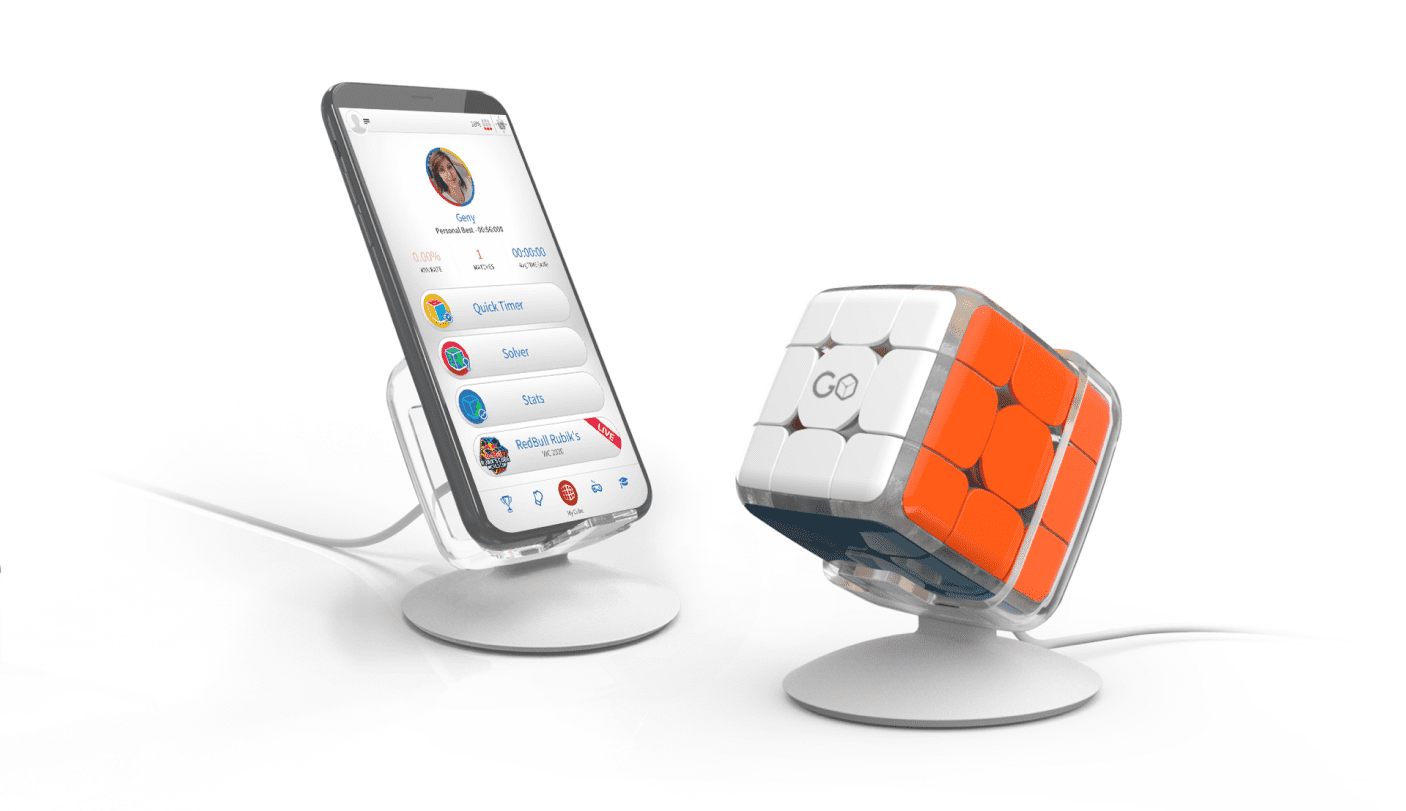 GoCube Version Smart et connectée du Cube Hongrois Jeu STEM de compétition et de rapidité
