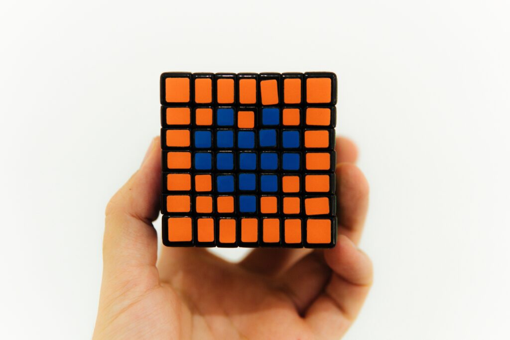 heart in rubiks cube